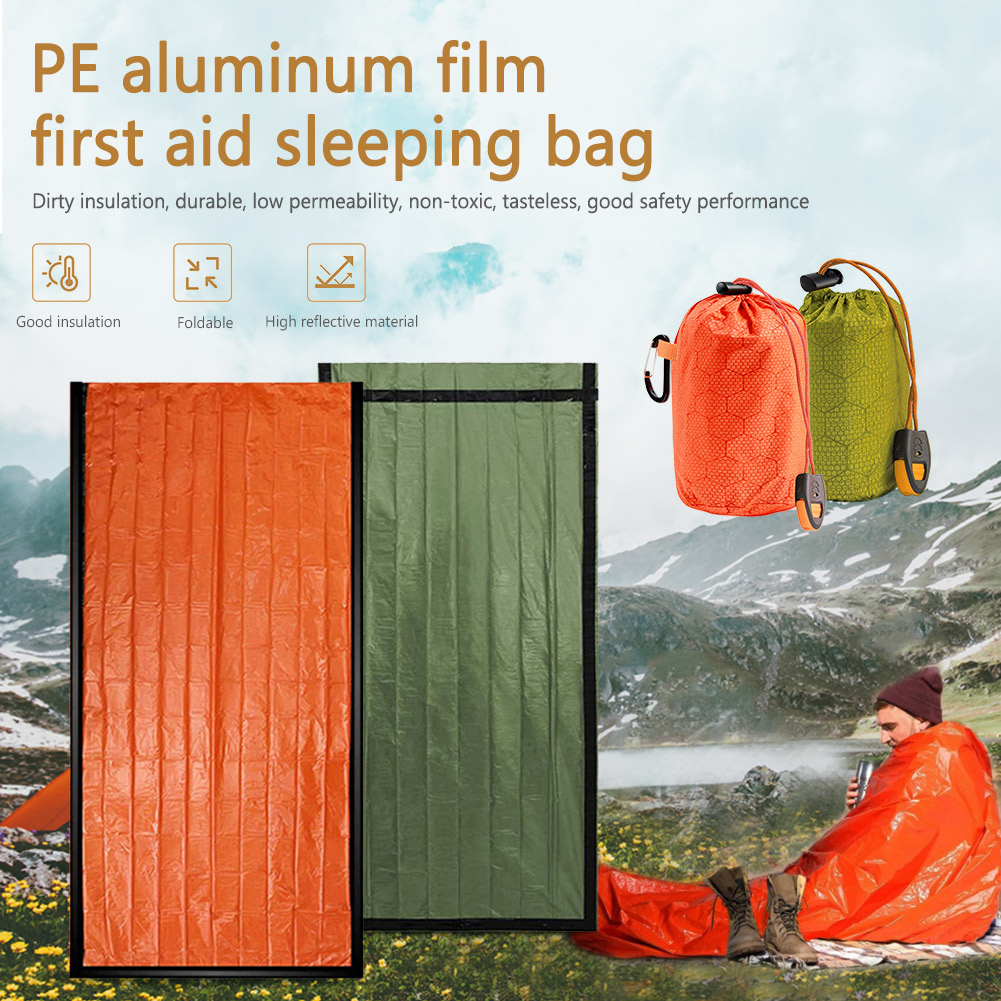 Thermal Sleeping Bag Portable  - Bivy Bag Emergency recension och pris