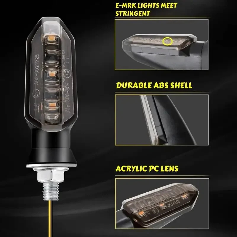 2/4/6pcs Mini Motorcycle LED T - Sos Light Strobe recension och pris